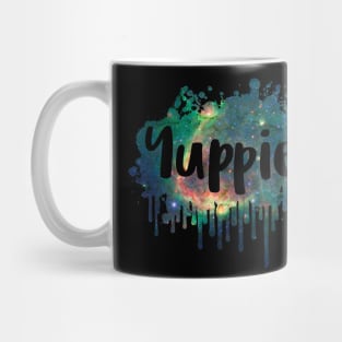 Yuppie Funny 80's Design Mug